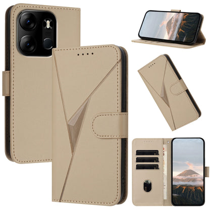 Triangle Pattern Buckle Clasp Leather Phone Case, For Tecno Camon 20 Premier, For Tecno Camon 20 / Camon 20 Pro 4G, For Tecno Spark 10C, For Tecno Spark 10 4G, For Tecno Spark Go 2023, For Tecno Spark 10 Pro, For Tecno Pova 4, For Tecno Pova 2