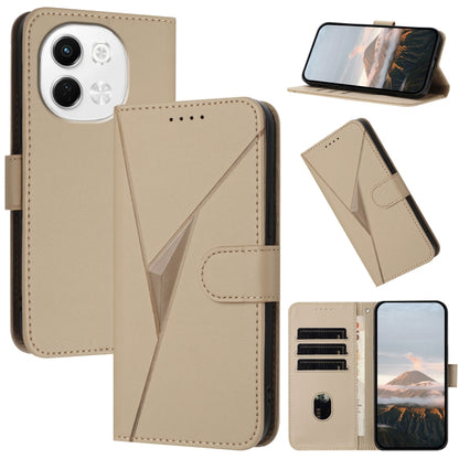 Triangle Pattern Buckle Clasp Leather Phone Case, For Tecno Pova 6 Neo 5G / Spark 30 5G, For Tecno Spark 30 Pro 4G, For Tecno Spark 30 4G, For Tecno Spark Go 5G 2025 / Hot 60i 5G, For Tecno Spark Go 2025, For Tecno Spark 30C, For Tecno Pova 6 Neo      ...