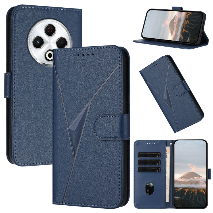 Triangle Pattern Buckle Clasp Leather Phone Case, For Tecno Pova 6 Neo 5G / Spark 30 5G, For Tecno Spark 30 Pro 4G, For Tecno Spark 30 4G, For Tecno Spark Go 5G 2025 / Hot 60i 5G, For Tecno Spark Go 2025, For Tecno Spark 30C, For Tecno Pova 6 Neo      ...