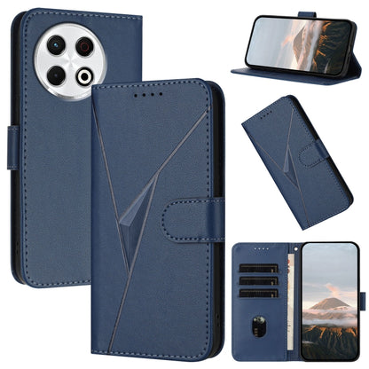 Triangle Pattern Buckle Clasp Leather Phone Case, For Tecno Pova 6 Neo 5G / Spark 30 5G, For Tecno Spark 30 Pro 4G, For Tecno Spark 30 4G, For Tecno Spark Go 5G 2025 / Hot 60i 5G, For Tecno Spark Go 2025, For Tecno Spark 30C, For Tecno Pova 6 Neo      ...