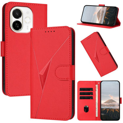 Triangle Pattern Buckle Clasp Leather Phone Case, For Tecno Pova Curve 2 5G, For Tecno Spark Go 3 / Pop 20 4G, For Tecno Spark 50 4G, For Tecno Camon 50 Pro 4G, For Tecno Camon 50 4G, For Tecno Spark Slim, For Tecno Spark 40 4G, For Tecno Pova Curve   ...