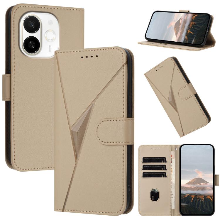 Triangle Pattern Buckle Clasp Leather Phone Case, For Tecno Pova Curve 2 5G, For Tecno Spark Go 3 / Pop 20 4G, For Tecno Spark 50 4G, For Tecno Camon 50 Pro 4G, For Tecno Camon 50 4G, For Tecno Spark Slim, For Tecno Spark 40 4G, For Tecno Pova Curve   ...