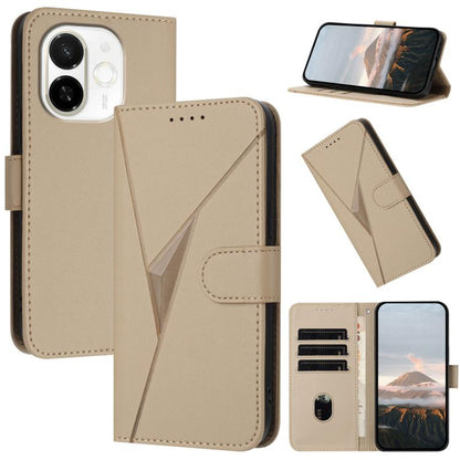 Triangle Pattern Buckle Clasp Leather Phone Case, For Tecno Pova Curve 2 5G, For Tecno Spark Go 3 / Pop 20 4G, For Tecno Spark 50 4G, For Tecno Camon 50 Pro 4G, For Tecno Camon 50 4G, For Tecno Spark Slim, For Tecno Spark 40 4G, For Tecno Pova Curve   ...
