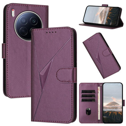 Triangle Pattern Buckle Clasp Leather Phone Case, For Tecno Pova Curve 2 5G, For Tecno Spark Go 3 / Pop 20 4G, For Tecno Spark 50 4G, For Tecno Camon 50 Pro 4G, For Tecno Camon 50 4G, For Tecno Spark Slim, For Tecno Spark 40 4G, For Tecno Pova Curve   ...