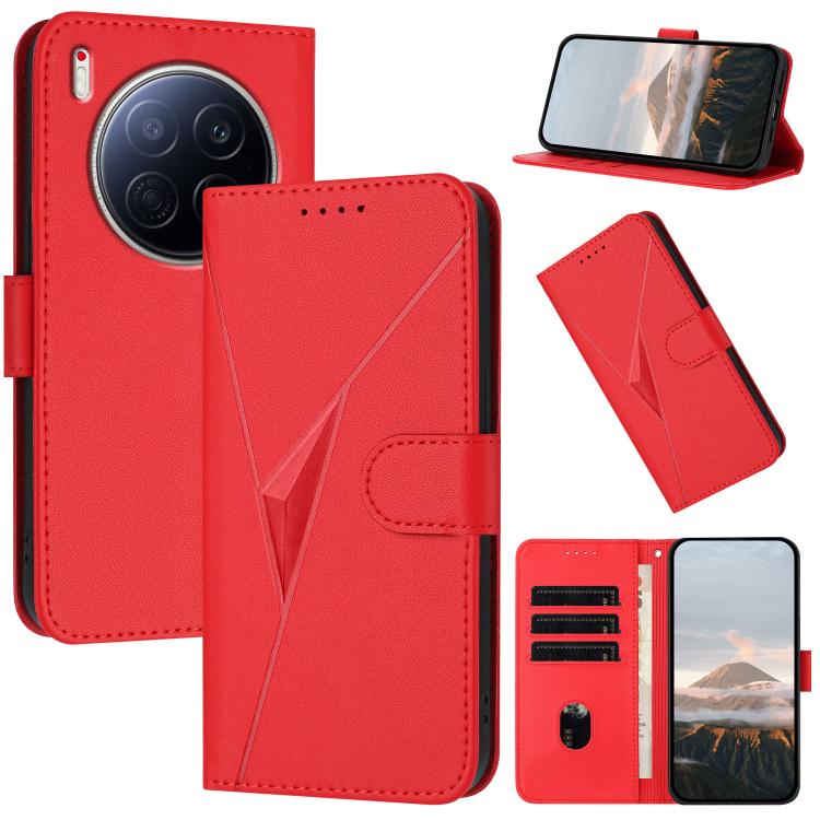 Triangle Pattern Buckle Clasp Leather Phone Case, For Tecno Pova Curve 2 5G, For Tecno Spark Go 3 / Pop 20 4G, For Tecno Spark 50 4G, For Tecno Camon 50 Pro 4G, For Tecno Camon 50 4G, For Tecno Spark Slim, For Tecno Spark 40 4G, For Tecno Pova Curve   ...