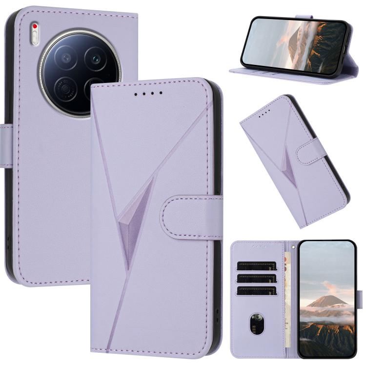 Triangle Pattern Buckle Clasp Leather Phone Case, For Tecno Pova Curve 2 5G, For Tecno Spark Go 3 / Pop 20 4G, For Tecno Spark 50 4G, For Tecno Camon 50 Pro 4G, For Tecno Camon 50 4G, For Tecno Spark Slim, For Tecno Spark 40 4G, For Tecno Pova Curve   ...
