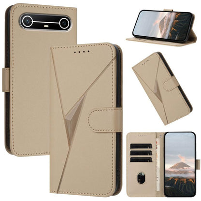 Triangle Pattern Buckle Clasp Leather Phone Case, For Tecno Pova Curve 2 5G, For Tecno Spark Go 3 / Pop 20 4G, For Tecno Spark 50 4G, For Tecno Camon 50 Pro 4G, For Tecno Camon 50 4G, For Tecno Spark Slim, For Tecno Spark 40 4G, For Tecno Pova Curve   ...