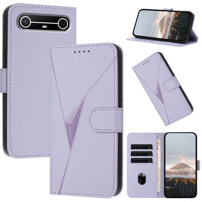 Triangle Pattern Buckle Clasp Leather Phone Case, For Tecno Pova Curve 2 5G, For Tecno Spark Go 3 / Pop 20 4G, For Tecno Spark 50 4G, For Tecno Camon 50 Pro 4G, For Tecno Camon 50 4G, For Tecno Spark Slim, For Tecno Spark 40 4G, For Tecno Pova Curve   ...