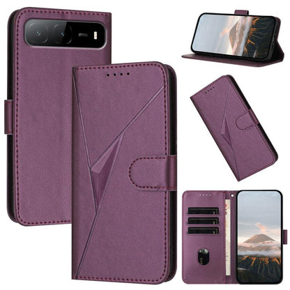 Triangle Pattern Buckle Clasp Leather Phone Case, For Tecno Pova 6 Neo 5G / Spark 30 5G, For Tecno Spark 30 Pro 4G, For Tecno Spark 30 4G, For Tecno Spark Go 5G 2025 / Hot 60i 5G, For Tecno Spark Go 2025, For Tecno Spark 30C, For Tecno Pova 6 Neo      ...