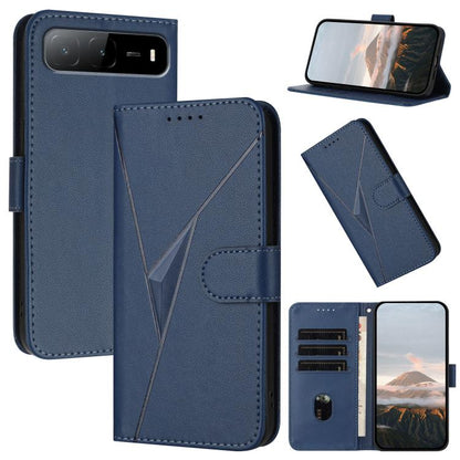 Triangle Pattern Buckle Clasp Leather Phone Case, For Tecno Pova 6 Neo 5G / Spark 30 5G, For Tecno Spark 30 Pro 4G, For Tecno Spark 30 4G, For Tecno Spark Go 5G 2025 / Hot 60i 5G, For Tecno Spark Go 2025, For Tecno Spark 30C, For Tecno Pova 6 Neo      ...