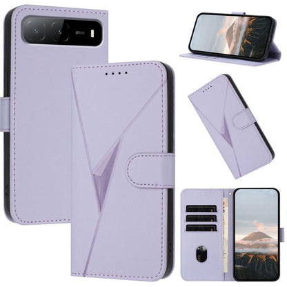 Triangle Pattern Buckle Clasp Leather Phone Case, For Tecno Pova 6 Neo 5G / Spark 30 5G, For Tecno Spark 30 Pro 4G, For Tecno Spark 30 4G, For Tecno Spark Go 5G 2025 / Hot 60i 5G, For Tecno Spark Go 2025, For Tecno Spark 30C, For Tecno Pova 6 Neo      ...