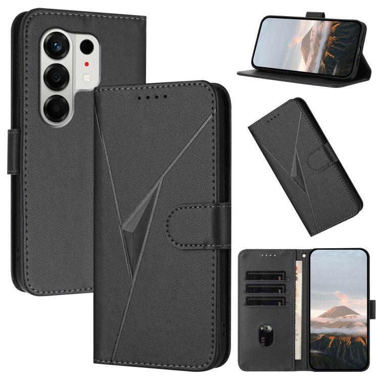 Triangle Pattern Buckle Clasp Leather Phone Case, For Tecno Pova Curve 2 5G, For Tecno Spark Go 3 / Pop 20 4G, For Tecno Spark 50 4G, For Tecno Camon 50 Pro 4G, For Tecno Camon 50 4G, For Tecno Spark Slim, For Tecno Spark 40 4G, For Tecno Pova Curve   ...
