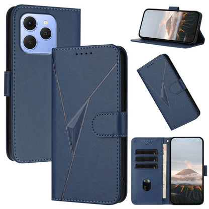 Triangle Pattern Buckle Clasp Leather Phone Case, For Tecno Pova Curve 2 5G, For Tecno Spark Go 3 / Pop 20 4G, For Tecno Spark 50 4G, For Tecno Camon 50 Pro 4G, For Tecno Camon 50 4G, For Tecno Spark Slim, For Tecno Spark 40 4G, For Tecno Pova Curve   ...