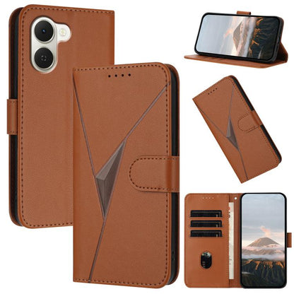 Triangle Pattern Buckle Clasp Leather Phone Case, For Tecno Pova Curve 2 5G, For Tecno Spark Go 3 / Pop 20 4G, For Tecno Spark 50 4G, For Tecno Camon 50 Pro 4G, For Tecno Camon 50 4G, For Tecno Spark Slim, For Tecno Spark 40 4G, For Tecno Pova Curve   ...