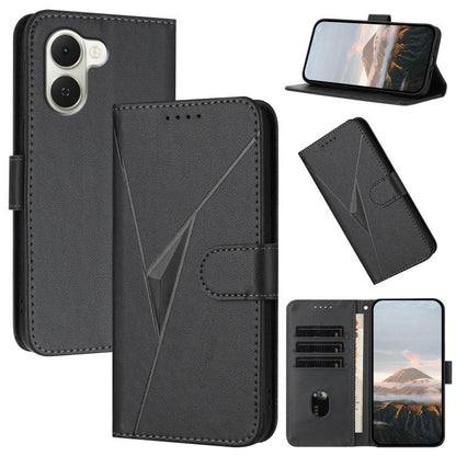 Triangle Pattern Buckle Clasp Leather Phone Case, For Tecno Pova Curve 2 5G, For Tecno Spark Go 3 / Pop 20 4G, For Tecno Spark 50 4G, For Tecno Camon 50 Pro 4G, For Tecno Camon 50 4G, For Tecno Spark Slim, For Tecno Spark 40 4G, For Tecno Pova Curve   ...
