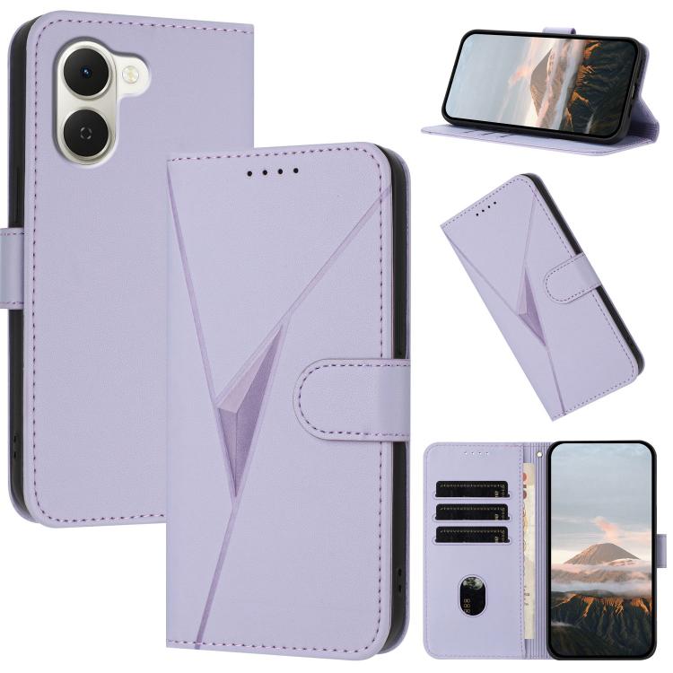Triangle Pattern Buckle Clasp Leather Phone Case, For Tecno Pova Curve 2 5G, For Tecno Spark Go 3 / Pop 20 4G, For Tecno Spark 50 4G, For Tecno Camon 50 Pro 4G, For Tecno Camon 50 4G, For Tecno Spark Slim, For Tecno Spark 40 4G, For Tecno Pova Curve   ...