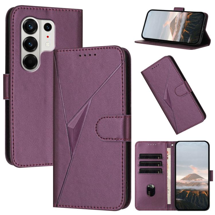 Triangle Pattern Buckle Clasp Leather Phone Case, For Tecno Pova Curve 2 5G, For Tecno Spark Go 3 / Pop 20 4G, For Tecno Spark 50 4G, For Tecno Camon 50 Pro 4G, For Tecno Camon 50 4G, For Tecno Spark Slim, For Tecno Spark 40 4G, For Tecno Pova Curve   ...