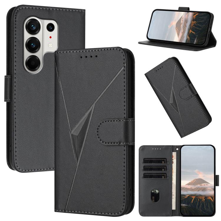 Triangle Pattern Buckle Clasp Leather Phone Case, For Tecno Pova Curve 2 5G, For Tecno Spark Go 3 / Pop 20 4G, For Tecno Spark 50 4G, For Tecno Camon 50 Pro 4G, For Tecno Camon 50 4G, For Tecno Spark Slim, For Tecno Spark 40 4G, For Tecno Pova Curve   ...