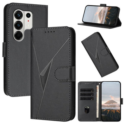 Triangle Pattern Buckle Clasp Leather Phone Case, For Tecno Pova Curve 2 5G, For Tecno Spark Go 3 / Pop 20 4G, For Tecno Spark 50 4G, For Tecno Camon 50 Pro 4G, For Tecno Camon 50 4G, For Tecno Spark Slim, For Tecno Spark 40 4G, For Tecno Pova Curve   ...