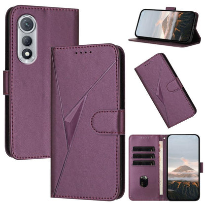 Triangle Pattern Buckle Clasp Leather Phone Case, For Tecno Pova Curve 2 5G, For Tecno Spark Go 3 / Pop 20 4G, For Tecno Spark 50 4G, For Tecno Camon 50 Pro 4G, For Tecno Camon 50 4G, For Tecno Spark Slim, For Tecno Spark 40 4G, For Tecno Pova Curve   ...
