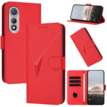 Triangle Pattern Buckle Clasp Leather Phone Case, For Tecno Pova Curve 2 5G, For Tecno Spark Go 3 / Pop 20 4G, For Tecno Spark 50 4G, For Tecno Camon 50 Pro 4G, For Tecno Camon 50 4G, For Tecno Spark Slim, For Tecno Spark 40 4G, For Tecno Pova Curve   ...