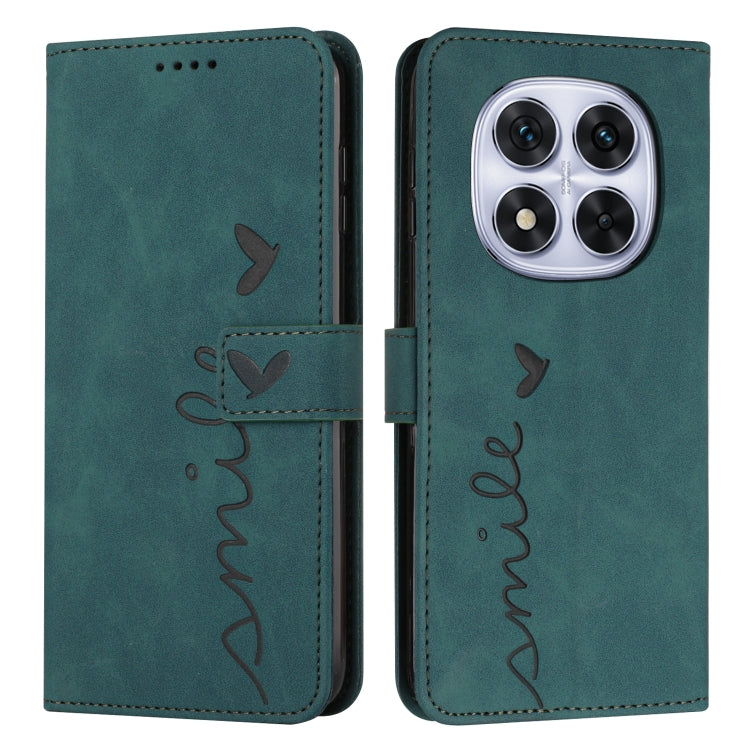 Skin Feel Heart Embossed Leather Phone Case with Long Lanyard, For Redmi Note 14 4G 164.84mm, For Redmi Note 14 Pro 5G Global, For Redmi Turbo 4 / Xiaomi Poco X7 Pro, For Redmi K80 / K80 Pro, For Redmi Note 14 4G 163.25mm, For Redmi Note 14 5G Global