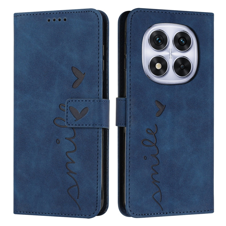 Skin Feel Heart Embossed Leather Phone Case with Long Lanyard, For Redmi Note 14 4G 164.84mm, For Redmi Note 14 Pro 5G Global, For Redmi Turbo 4 / Xiaomi Poco X7 Pro, For Redmi K80 / K80 Pro, For Redmi Note 14 4G 163.25mm, For Redmi Note 14 5G Global