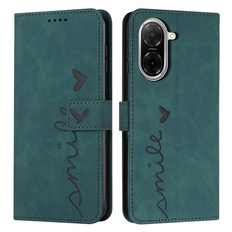 Skin Feel Heart Embossed Leather Phone Case with Long Lanyard, For Redmi 15a 5G, For Redmi A7 Pro 4G 171mm, For Redmi Turbo 5 Max / Poco X8 Pro Max 5G, For Redmi Turbo 5 / Poco X8 Pro 5G, For Redmi Note 15 Pro+ 5G Global 163.3mm                        ...