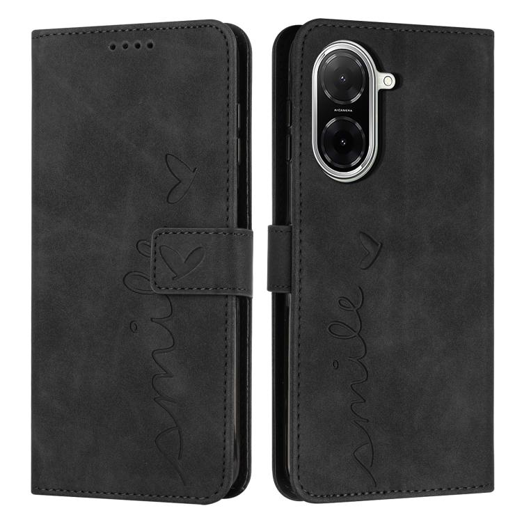 Skin Feel Heart Embossed Leather Phone Case with Long Lanyard, For Redmi 15a 5G, For Redmi A7 Pro 4G 171mm, For Redmi Turbo 5 Max / Poco X8 Pro Max 5G, For Redmi Turbo 5 / Poco X8 Pro 5G, For Redmi Note 15 Pro+ 5G Global 163.3mm                        ...