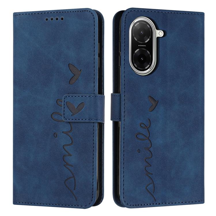 Skin Feel Heart Embossed Leather Phone Case with Long Lanyard, For Redmi 15a 5G, For Redmi A7 Pro 4G 171mm, For Redmi Turbo 5 Max / Poco X8 Pro Max 5G, For Redmi Turbo 5 / Poco X8 Pro 5G, For Redmi Note 15 Pro+ 5G Global 163.3mm                        ...