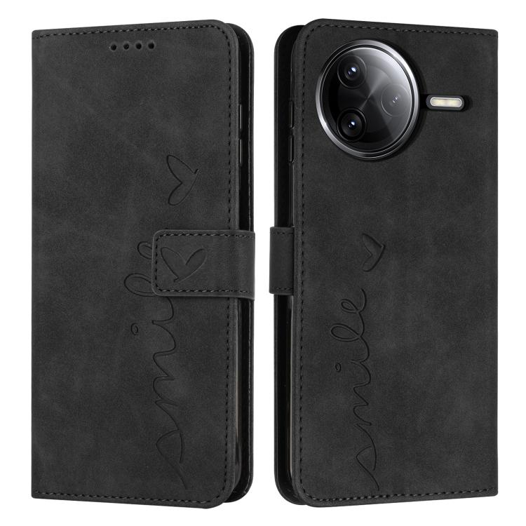 Skin Feel Heart Embossed Leather Phone Case with Long Lanyard, For Redmi Note 14 4G 164.84mm, For Redmi Note 14 Pro 5G Global, For Redmi Turbo 4 / Xiaomi Poco X7 Pro, For Redmi K80 / K80 Pro, For Redmi Note 14 4G 163.25mm, For Redmi Note 14 5G Global