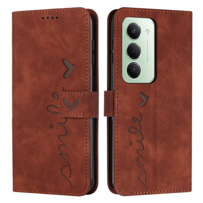 Skin Feel Heart Embossed Leather Phone Case with Long Lanyard, For Redmi 15a 5G, For Redmi A7 Pro 4G 171mm, For Redmi Turbo 5 Max / Poco X8 Pro Max 5G, For Redmi Turbo 5 / Poco X8 Pro 5G, For Redmi Note 15 Pro+ 5G Global 163.3mm                        ...