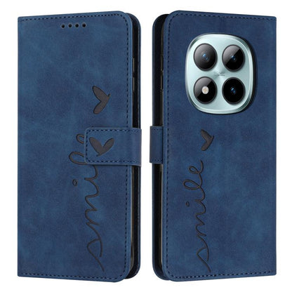 Skin Feel Heart Embossed Leather Phone Case with Long Lanyard, For Redmi 15a 5G, For Redmi A7 Pro 4G 171mm, For Redmi Turbo 5 Max / Poco X8 Pro Max 5G, For Redmi Turbo 5 / Poco X8 Pro 5G, For Redmi Note 15 Pro+ 5G Global 163.3mm                        ...