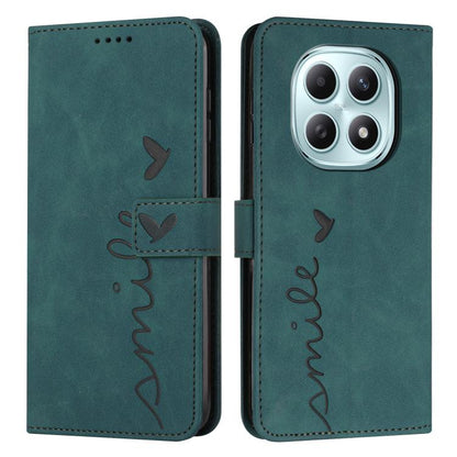 Skin Feel Heart Embossed Leather Phone Case with Long Lanyard, For Redmi 15a 5G, For Redmi A7 Pro 4G 171mm, For Redmi Turbo 5 Max / Poco X8 Pro Max 5G, For Redmi Turbo 5 / Poco X8 Pro 5G, For Redmi Note 15 Pro+ 5G Global 163.3mm                        ...