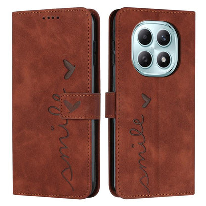 Skin Feel Heart Embossed Leather Phone Case with Long Lanyard, For Redmi 15a 5G, For Redmi A7 Pro 4G 171mm, For Redmi Turbo 5 Max / Poco X8 Pro Max 5G, For Redmi Turbo 5 / Poco X8 Pro 5G, For Redmi Note 15 Pro+ 5G Global 163.3mm                        ...