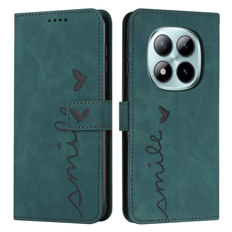 Skin Feel Heart Embossed Leather Phone Case with Long Lanyard, For Redmi 15a 5G, For Redmi A7 Pro 4G 171mm, For Redmi Turbo 5 Max / Poco X8 Pro Max 5G, For Redmi Turbo 5 / Poco X8 Pro 5G, For Redmi Note 15 Pro+ 5G Global 163.3mm                        ...