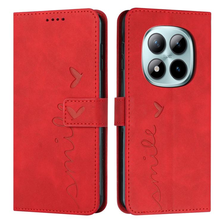 Skin Feel Heart Embossed Leather Phone Case with Long Lanyard, For Redmi 15a 5G, For Redmi A7 Pro 4G 171mm, For Redmi Turbo 5 Max / Poco X8 Pro Max 5G, For Redmi Turbo 5 / Poco X8 Pro 5G, For Redmi Note 15 Pro+ 5G Global 163.3mm                        ...