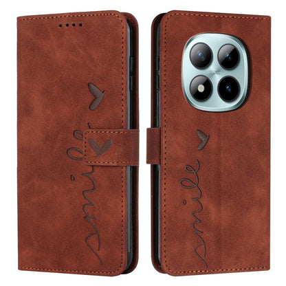 Skin Feel Heart Embossed Leather Phone Case with Long Lanyard, For Redmi 15a 5G, For Redmi A7 Pro 4G 171mm, For Redmi Turbo 5 Max / Poco X8 Pro Max 5G, For Redmi Turbo 5 / Poco X8 Pro 5G, For Redmi Note 15 Pro+ 5G Global 163.3mm                        ...
