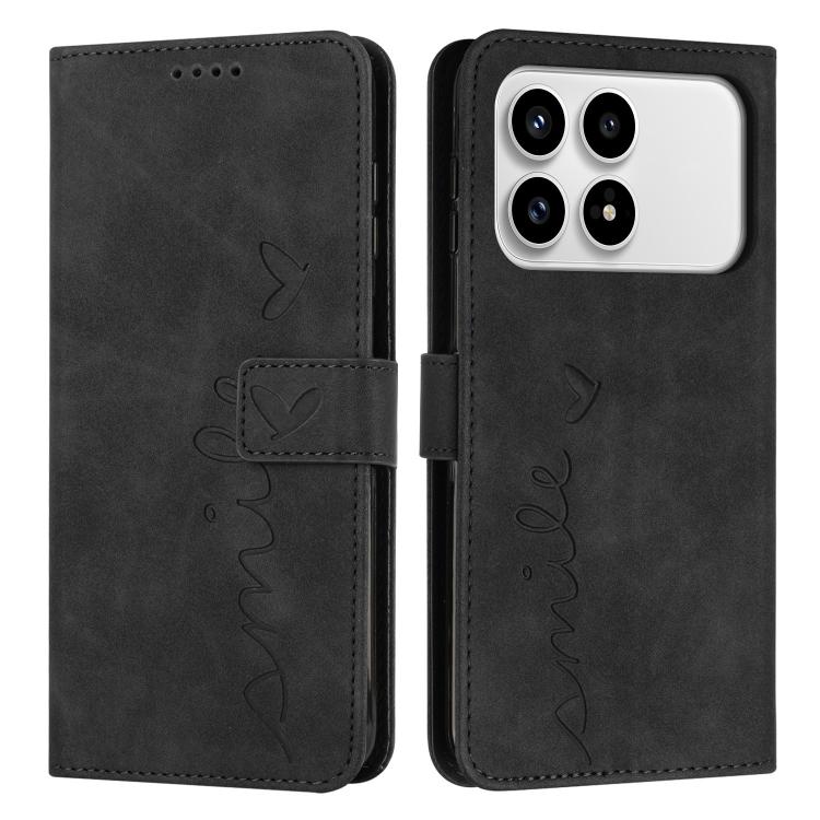 Skin Feel Heart Embossed Leather Phone Case with Long Lanyard, For Redmi 15a 5G, For Redmi A7 Pro 4G 171mm, For Redmi Turbo 5 Max / Poco X8 Pro Max 5G, For Redmi Turbo 5 / Poco X8 Pro 5G, For Redmi Note 15 Pro+ 5G Global 163.3mm                        ...
