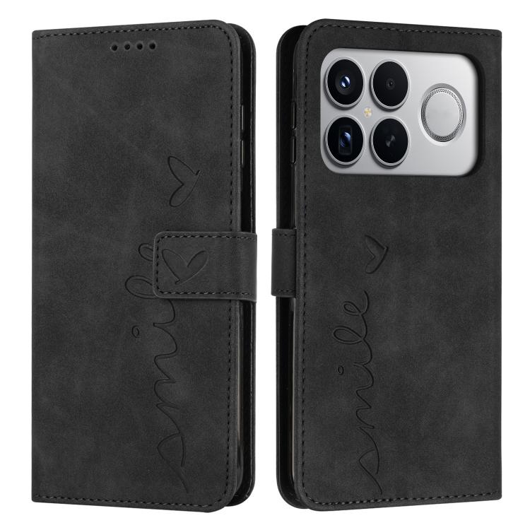 Skin Feel Heart Embossed Leather Phone Case with Long Lanyard, For Redmi 15a 5G, For Redmi A7 Pro 4G 171mm, For Redmi Turbo 5 Max / Poco X8 Pro Max 5G, For Redmi Turbo 5 / Poco X8 Pro 5G, For Redmi Note 15 Pro+ 5G Global 163.3mm                        ...