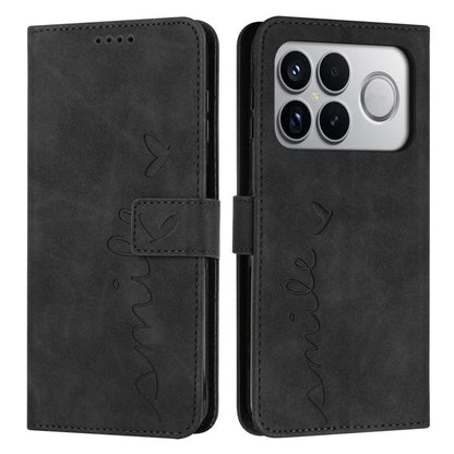 Skin Feel Heart Embossed Leather Phone Case with Long Lanyard, For Redmi 15a 5G, For Redmi A7 Pro 4G 171mm, For Redmi Turbo 5 Max / Poco X8 Pro Max 5G, For Redmi Turbo 5 / Poco X8 Pro 5G, For Redmi Note 15 Pro+ 5G Global 163.3mm                        ...