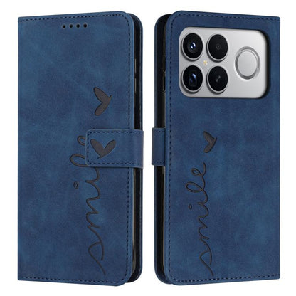 Skin Feel Heart Embossed Leather Phone Case with Long Lanyard, For Redmi 15a 5G, For Redmi A7 Pro 4G 171mm, For Redmi Turbo 5 Max / Poco X8 Pro Max 5G, For Redmi Turbo 5 / Poco X8 Pro 5G, For Redmi Note 15 Pro+ 5G Global 163.3mm                        ...