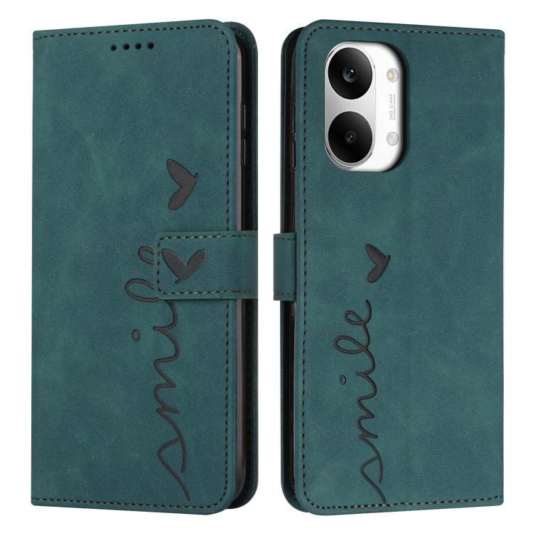 Skin Feel Heart Embossed Leather Phone Case with Long Lanyard, For Redmi 15a 5G, For Redmi A7 Pro 4G 171mm, For Redmi Turbo 5 Max / Poco X8 Pro Max 5G, For Redmi Turbo 5 / Poco X8 Pro 5G, For Redmi Note 15 Pro+ 5G Global 163.3mm                        ...