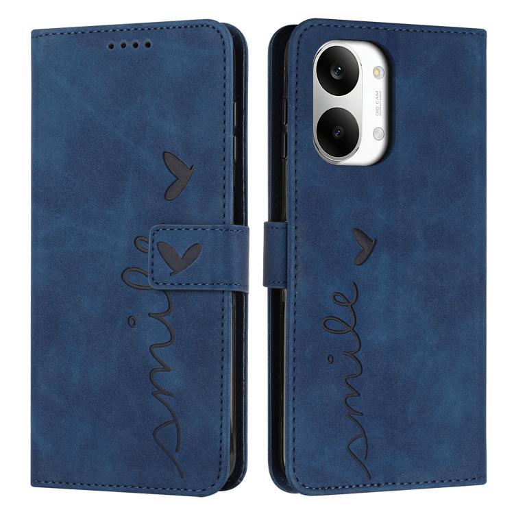 Skin Feel Heart Embossed Leather Phone Case with Long Lanyard, For Redmi 15a 5G, For Redmi A7 Pro 4G 171mm, For Redmi Turbo 5 Max / Poco X8 Pro Max 5G, For Redmi Turbo 5 / Poco X8 Pro 5G, For Redmi Note 15 Pro+ 5G Global 163.3mm                        ...