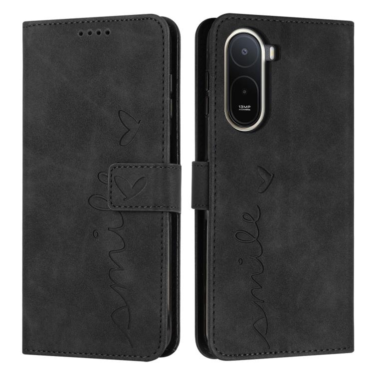 Skin Feel Heart Embossed Leather Phone Case with Long Lanyard, For Redmi 15a 5G, For Redmi A7 Pro 4G 171mm, For Redmi Turbo 5 Max / Poco X8 Pro Max 5G, For Redmi Turbo 5 / Poco X8 Pro 5G, For Redmi Note 15 Pro+ 5G Global 163.3mm                        ...