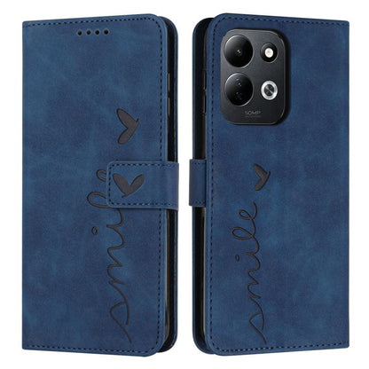 Skin Feel Heart Embossed Leather Phone Case with Long Lanyard, For Redmi Note 17 Pro 5G Global 163mm, For Redmi Note 17 Pro+ 5G Global 163mm, For Redmi 17 5G / 4G Global 170mm, For Redmi Note 17 4G Global 171mm, For Redmi 15a 5G, For Redmi A7 Pro 4G 17...