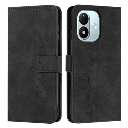 Skin Feel Heart Embossed Leather Phone Case with Long Lanyard, For Redmi Note 17 Pro 5G Global 163mm, For Redmi Note 17 Pro+ 5G Global 163mm, For Redmi 17 5G / 4G Global 170mm, For Redmi Note 17 4G Global 171mm, For Redmi 15a 5G, For Redmi A7 Pro 4G 17...