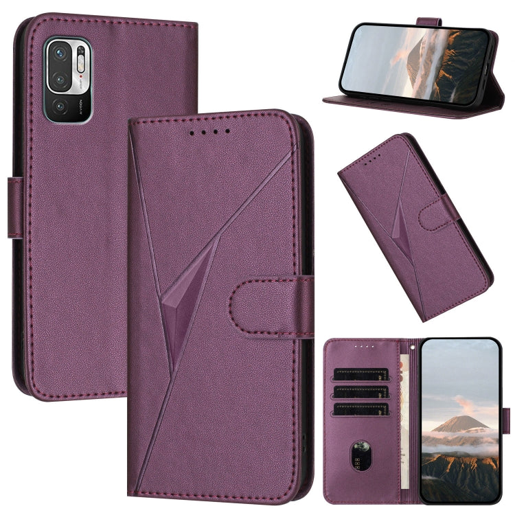 Triangle Pattern Buckle Clasp Leather Phone Case, For Redmi Note 12 Pro+ Global, For Redmi Note 12 Pro 5G Global, For Redmi Note 12 5G Global, For Redmi A1+, For Redmi K50 Ultra, For Redmi Note 11 4G Global, For Redmi 10A, For Redmi 10C                ...