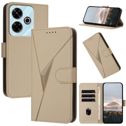 Triangle Pattern Buckle Clasp Leather Phone Case, For Redmi Turbo 4 / Poco X7 Pro, For Redmi Note 14 Pro 4G, For Redmi Note 14 4G 163.25mm, For Redmi A3 Pro, For Redmi Note 14 5G, For Redmi Note 14 Pro+ 5G, For Redmi 14C 4G, For Redmi K70 Ultra        ...