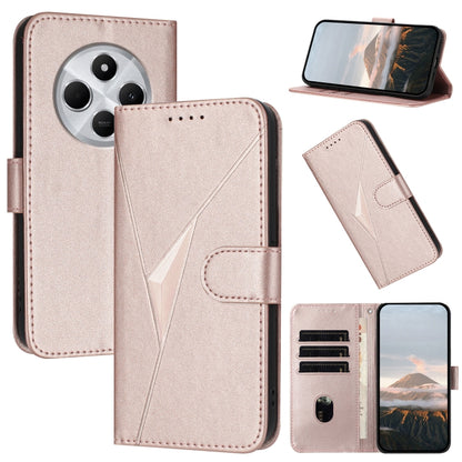 Triangle Pattern Buckle Clasp Leather Phone Case, For Redmi Turbo 4 / Poco X7 Pro, For Redmi Note 14 Pro 4G, For Redmi Note 14 4G 163.25mm, For Redmi A3 Pro, For Redmi Note 14 5G, For Redmi Note 14 Pro+ 5G, For Redmi 14C 4G, For Redmi K70 Ultra        ...